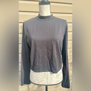 Zara Classic Black Knit Top